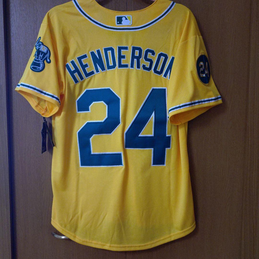 HENDERSON 24レプリカ ユニフォーム イエロー