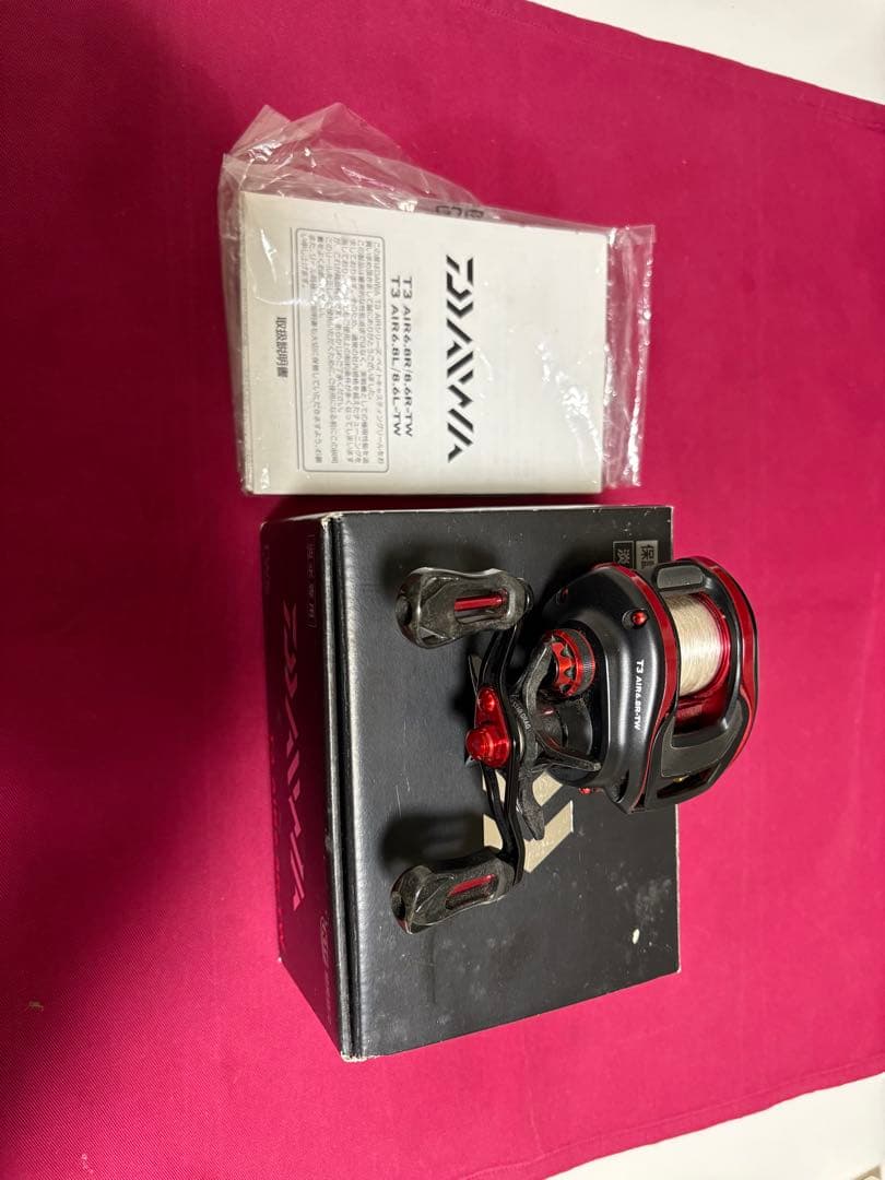 ダイワ T3 AIR 8.6R-TW 右巻き ベイトリール 箱付