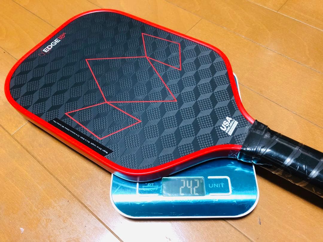 Edge 18K POWER PRO ピックルボール パドル 16mm 242g