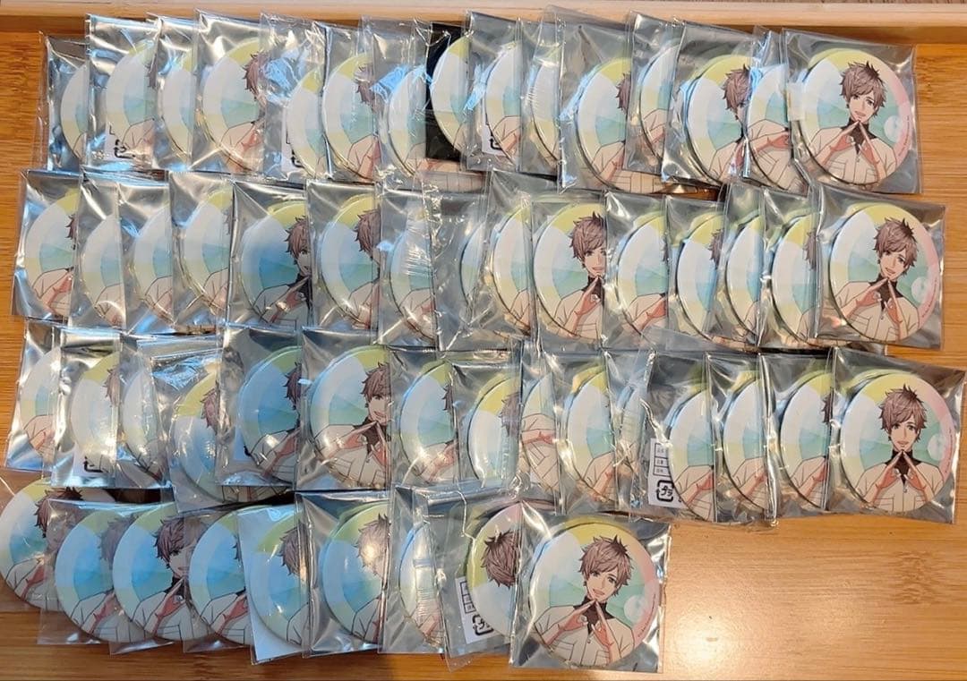 皆木綴 A3! Spring Party! 缶バッジ エースリー 54個