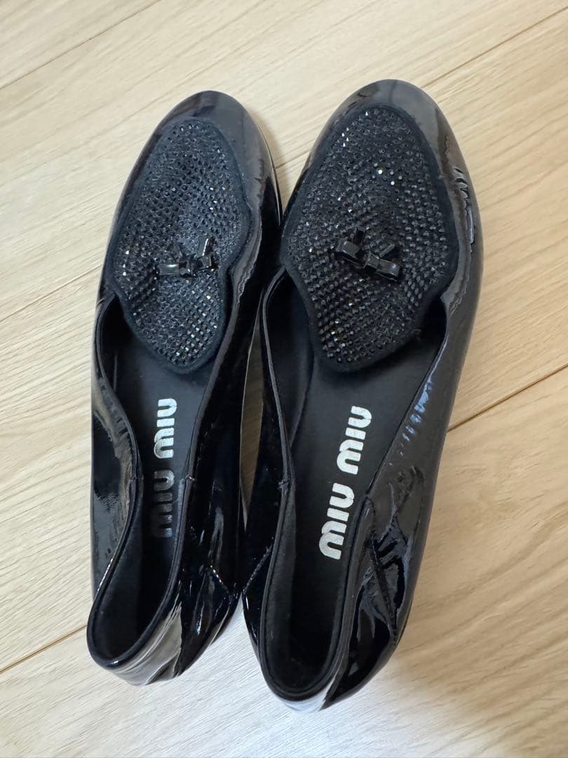 「miumiu」バレーシューズ