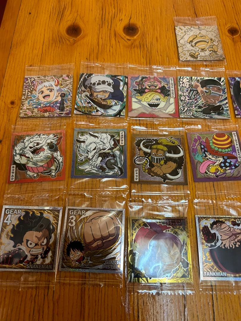 ワンピース大海賊ウエハース  ニカ　裏グランドレアルフィ　セット