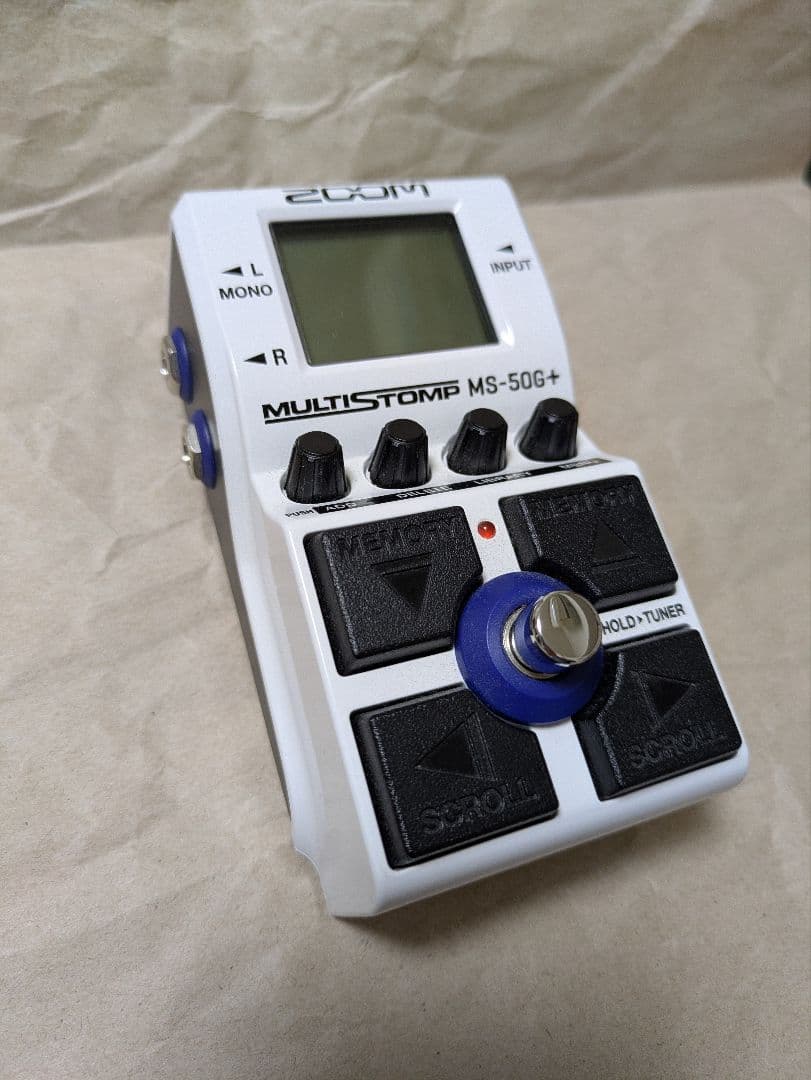 ギター ZOOM MULTI STOMP MS-50G+