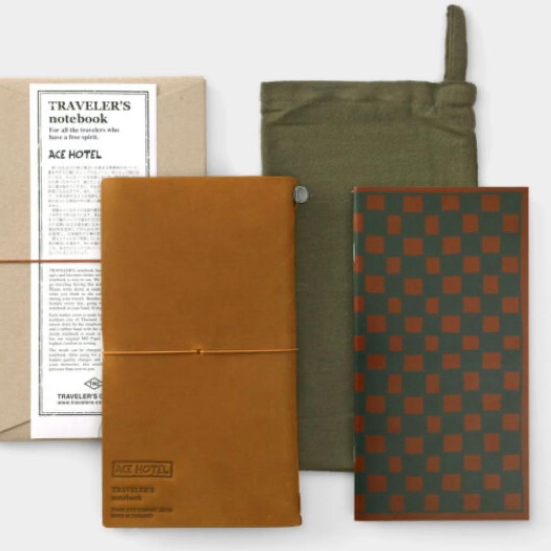 限定 トラベラーズノート ACE HOTEL KYOTO キャメル