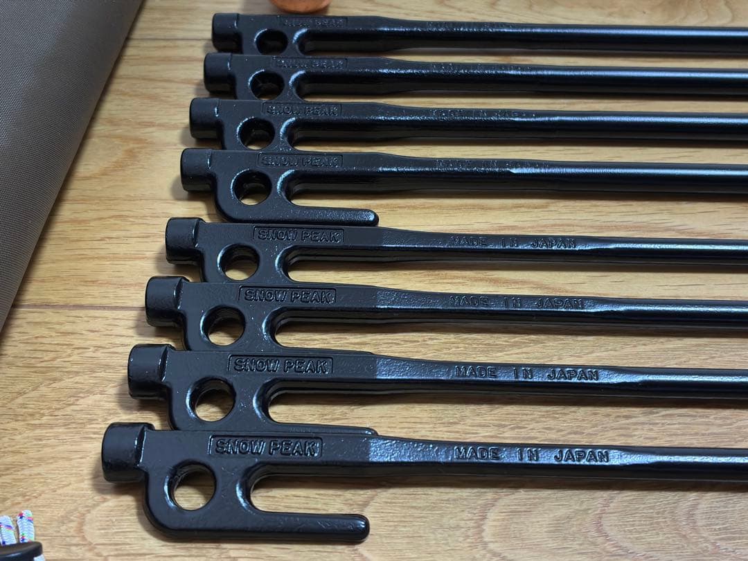 スノーピーク HDタープ\"シールド\"ヘキサM TP-861、ペグハンマー、他