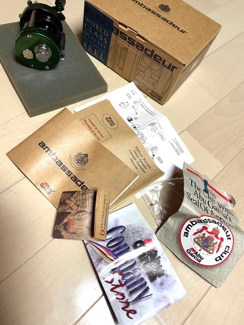 ABU 2500CI  アブガルシア　アンバサダー　グリーン