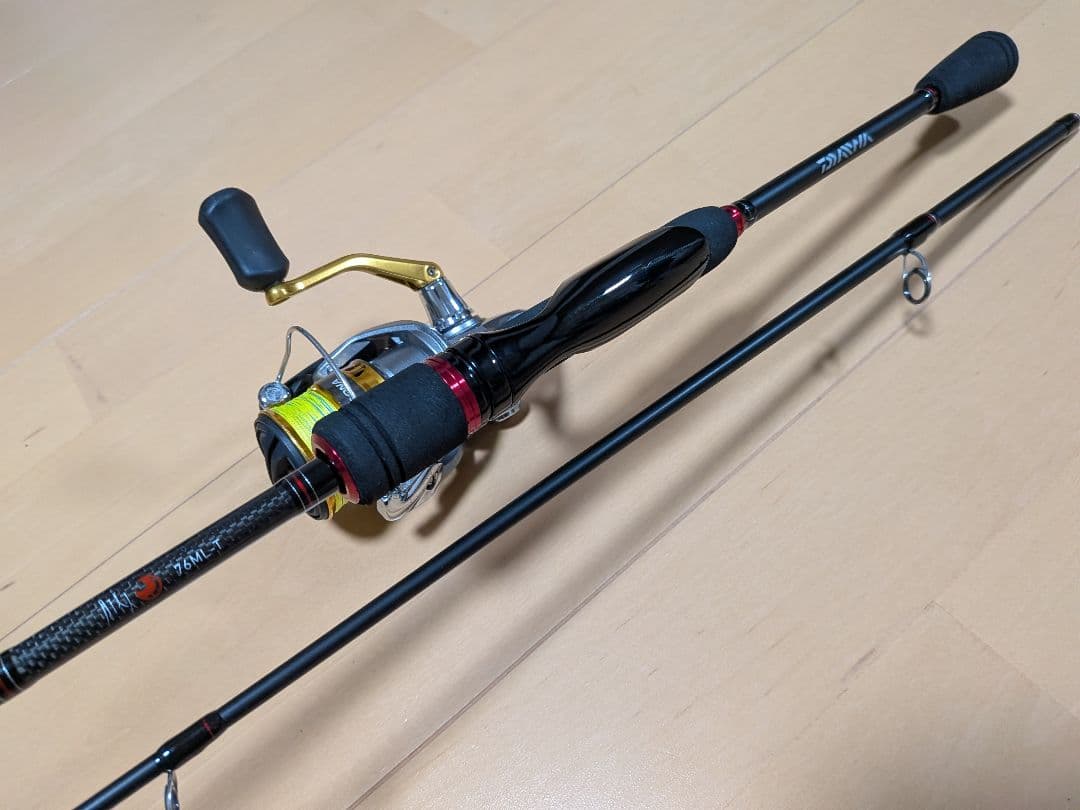 K　アジング　メバリング　ロッド　月下美人　リール　セドナ　本体　セット