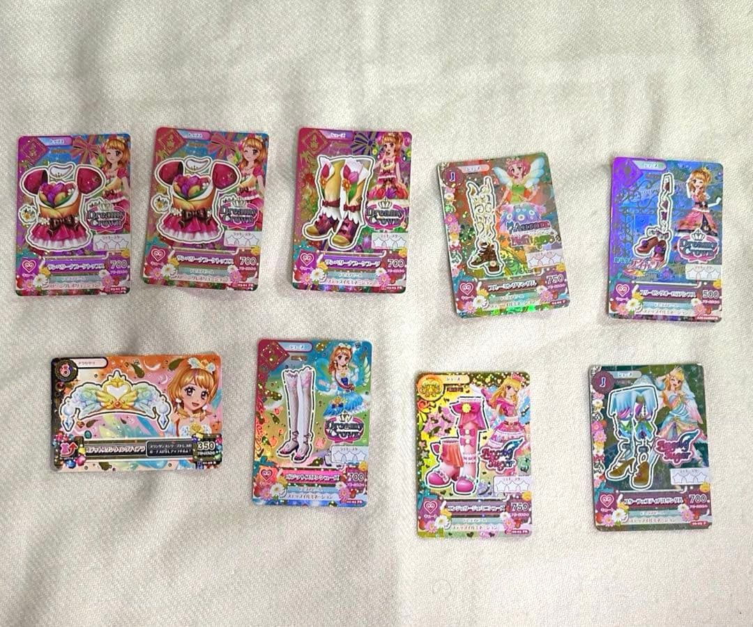 アイカツカード　プレミアムレアドレス　キュート　9枚