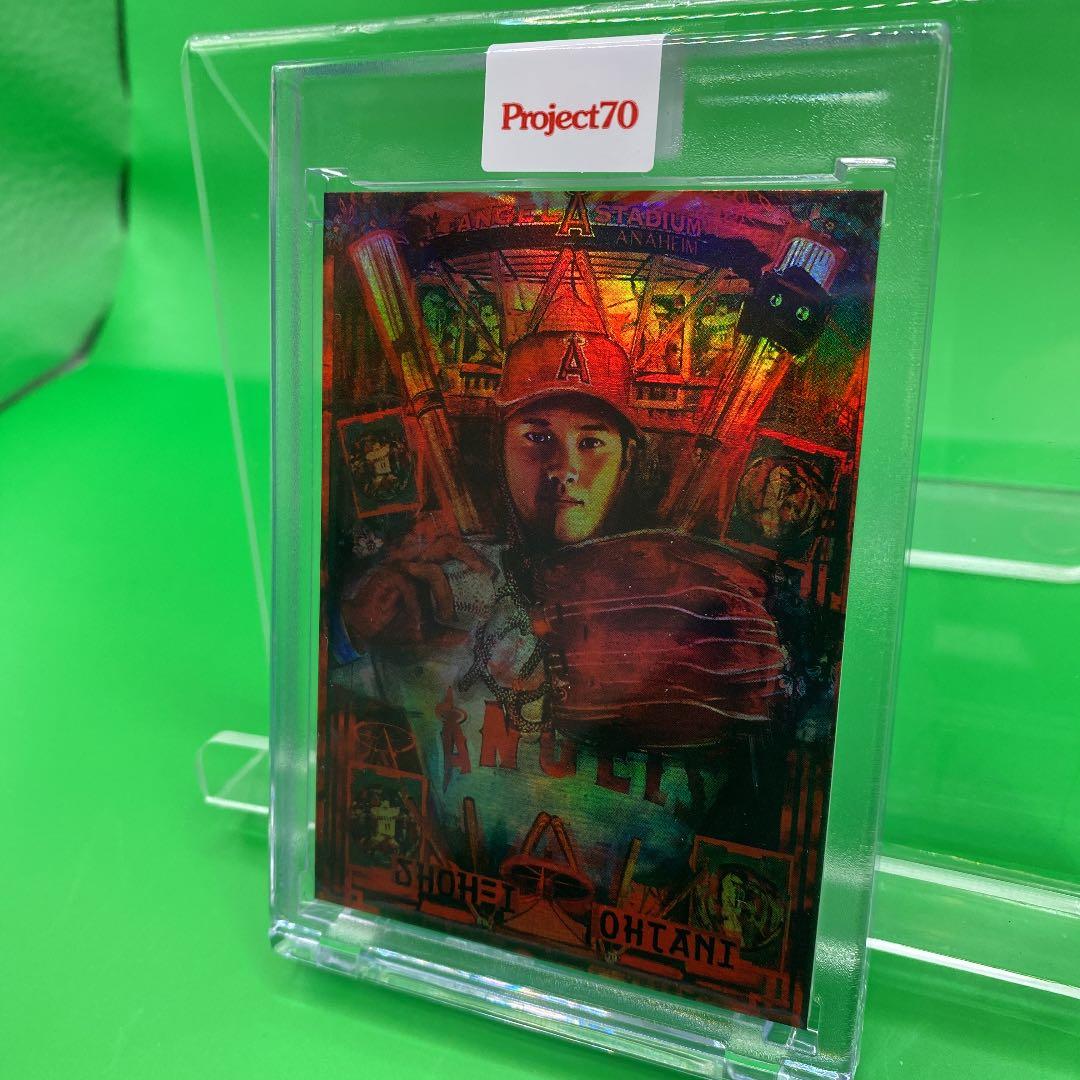 大谷翔平をAndrewThiele が描いたToppsProject70カード