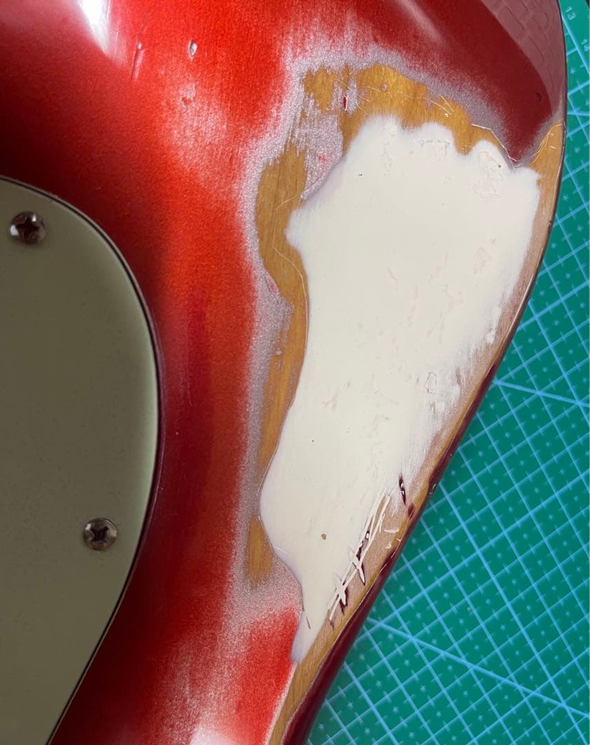 TOKAI Silverstar ストラトモデル　塗装剥がれ有り