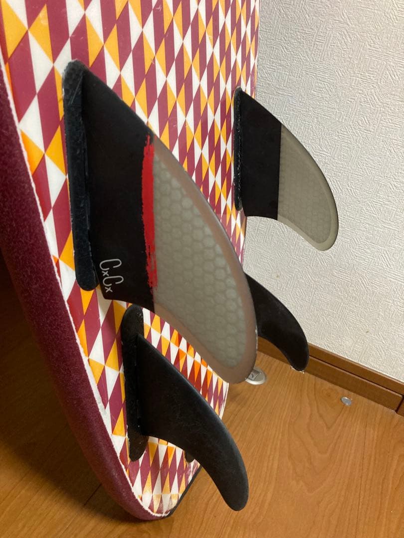 せいや　キャッチサーフ　AYRS サーフボード バーガンディ チェッカー