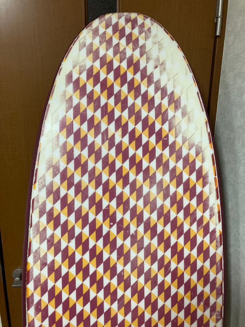 せいや　キャッチサーフ　AYRS サーフボード バーガンディ チェッカー