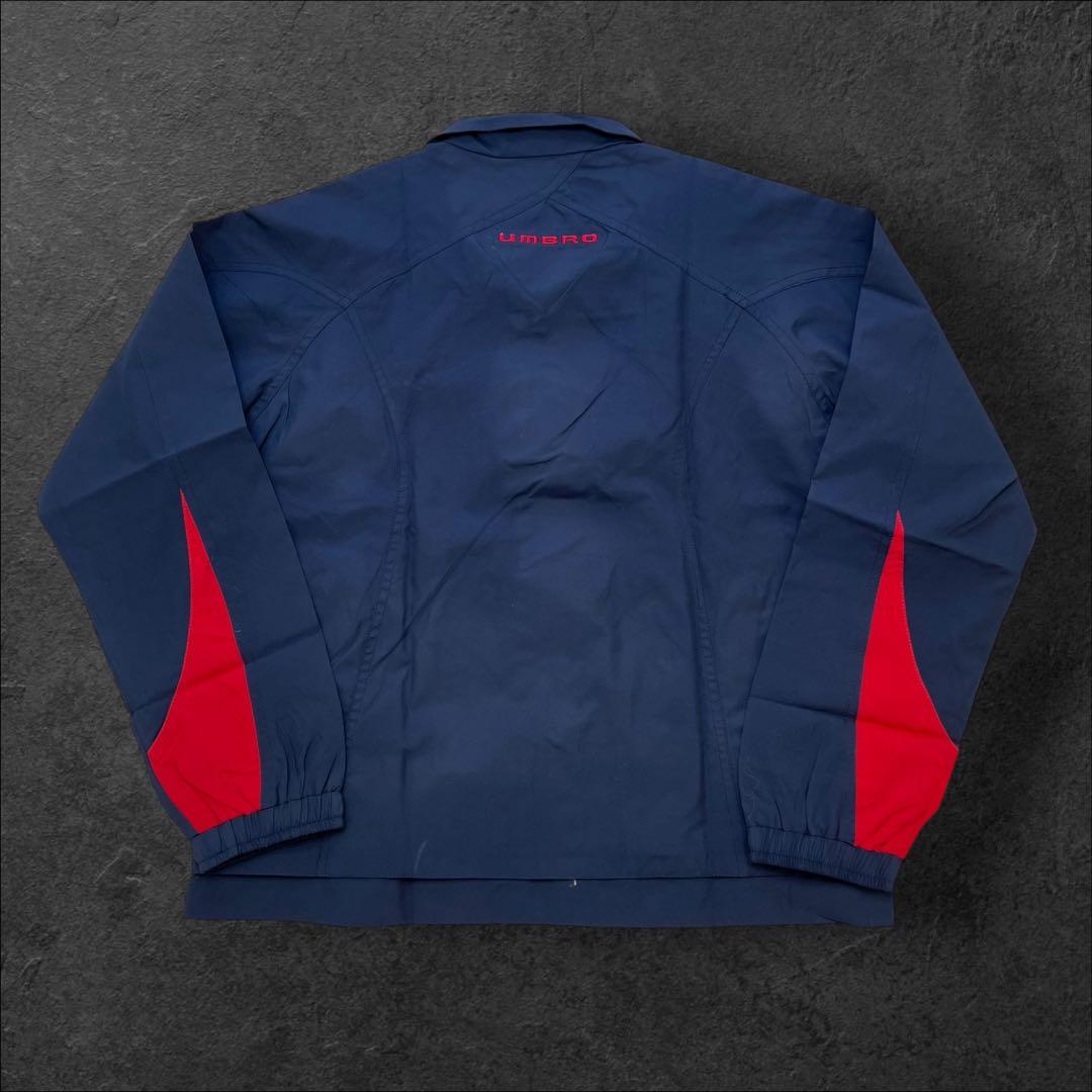 在原みゆき　アンブロ　イングランド代表　短丈　ナイロンジャケット　M メンズ