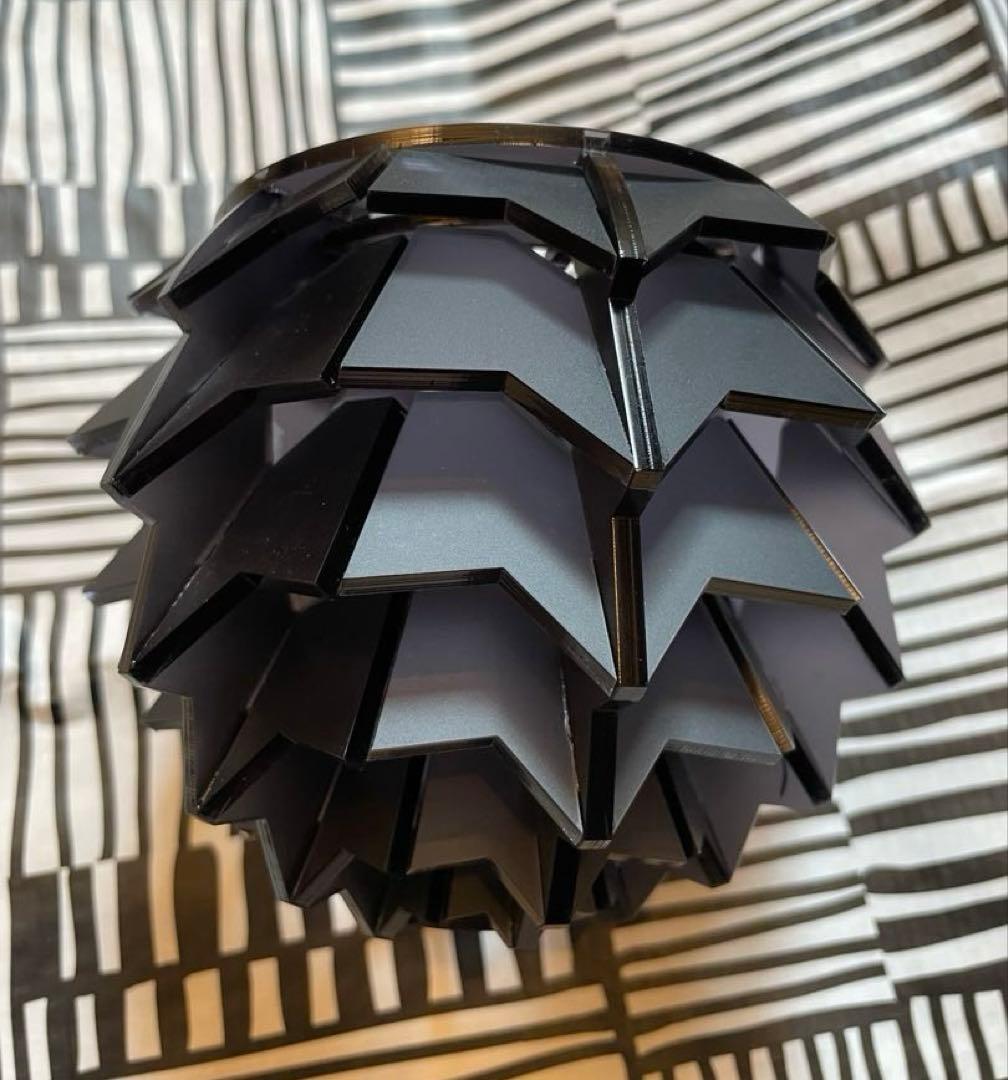 ベルクロート ぼたん BOTAN ブラック