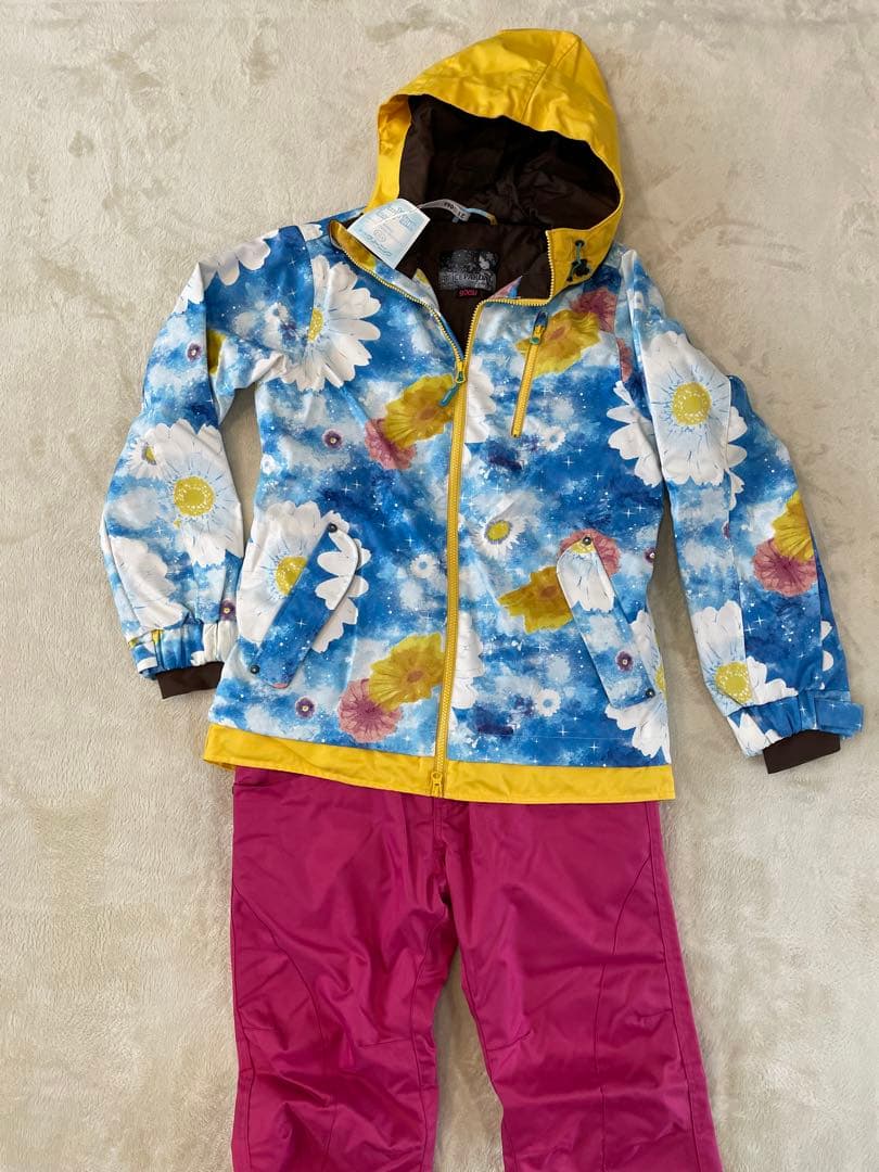 ICEPARDAL アイスパーダル　ウェア上下　ゴーグル　グローブニット帽セット