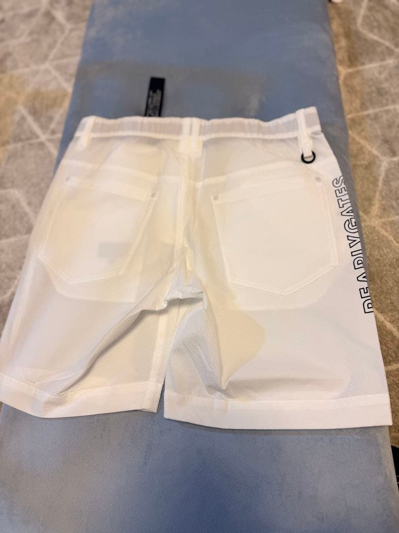 パーリーゲイツ　メンズ ゴルフパンツ ホワイト