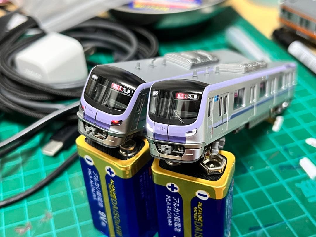 最終値下げ水曜日まで！精密加工品10-1760/1761 東京メトロ18000系