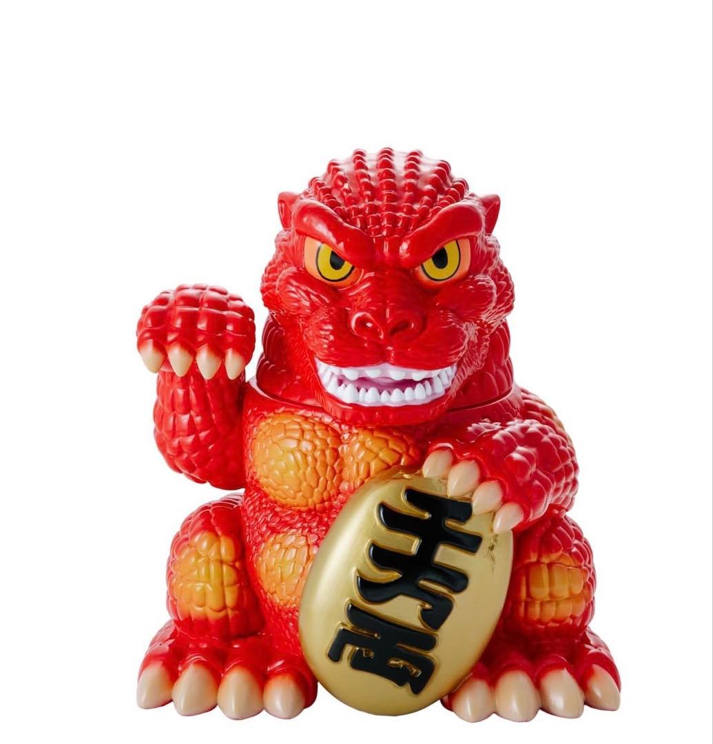 未来に帰る 招きゴジラ 赤 ソフビ ワンフェス WF2026W GODZILLA