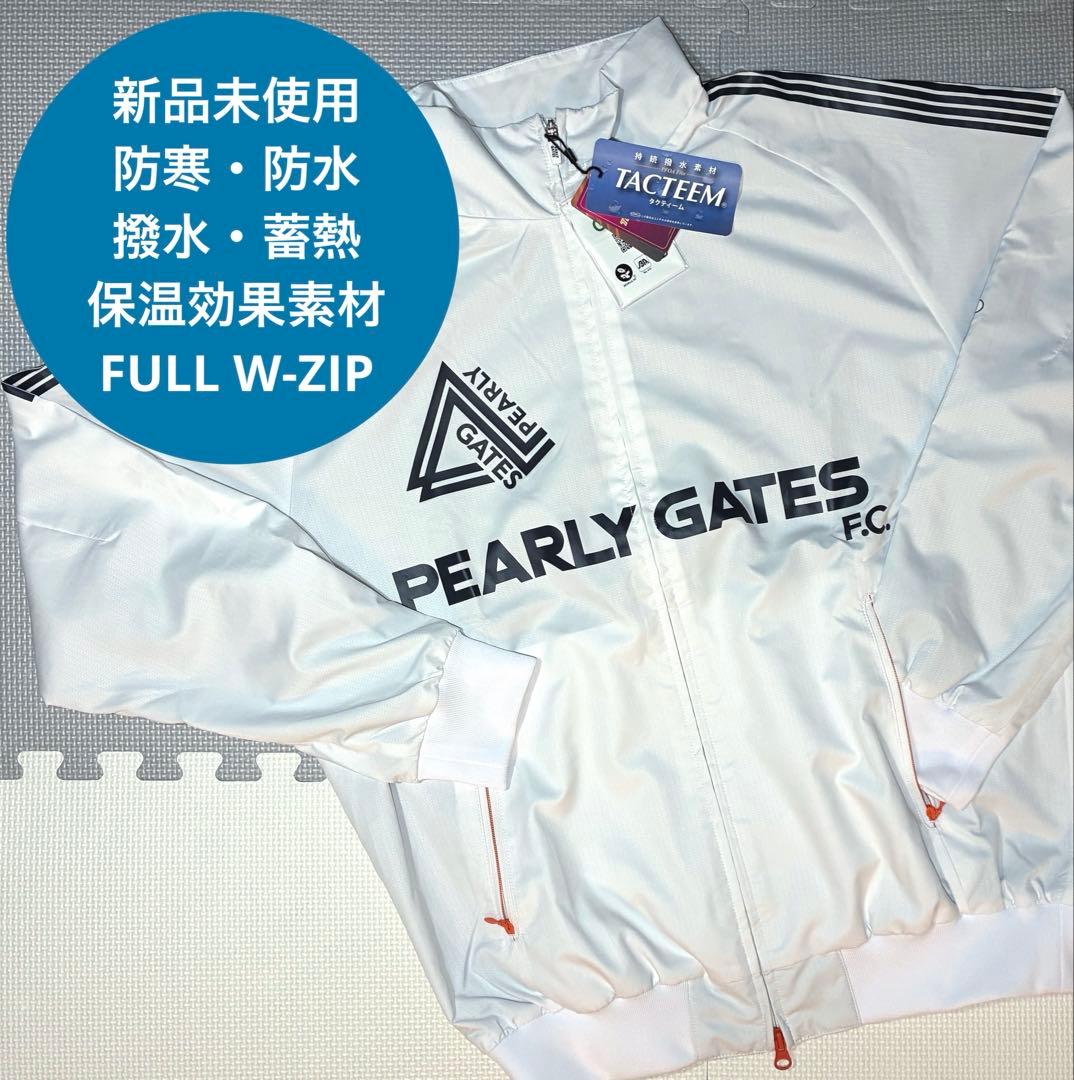 パーリーゲイツ タクティーム&サーモトロン フルジップブルゾン（WHT／4）