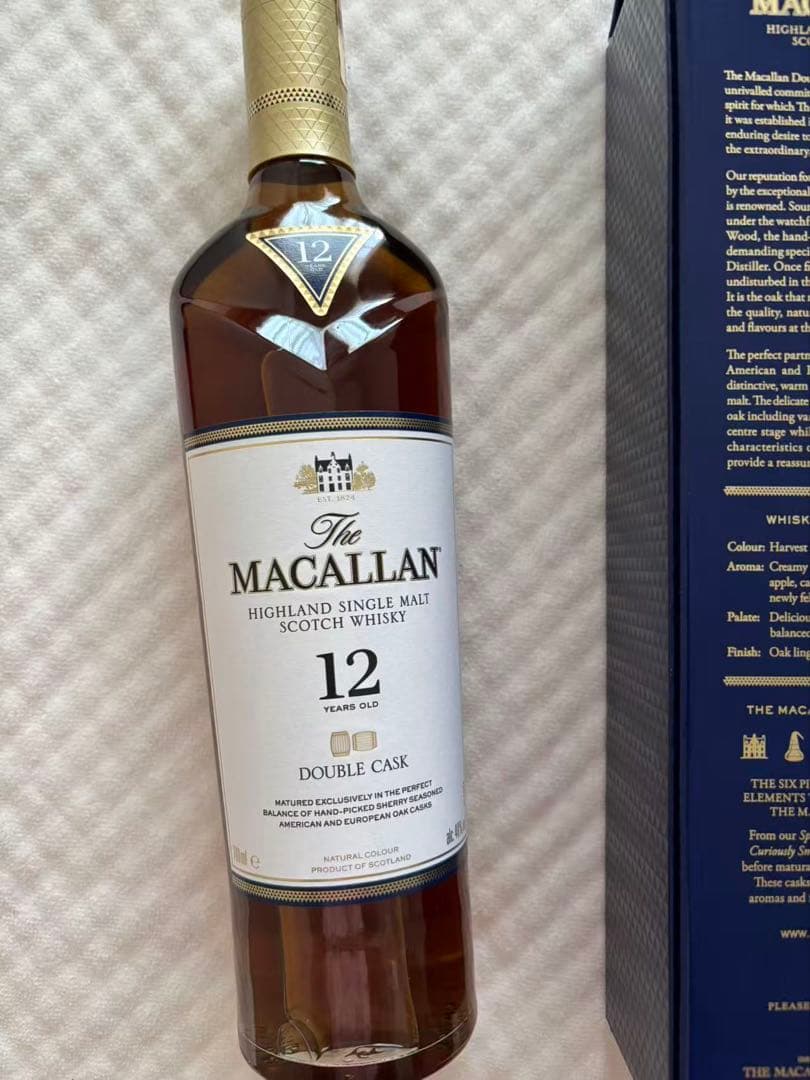 ウイスキー The Macallan 12 Double Cask