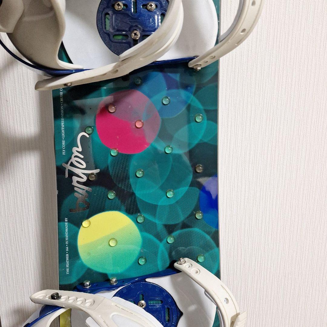 スノーボードセット　バートン、フェザー144センチ　ビンディング付き