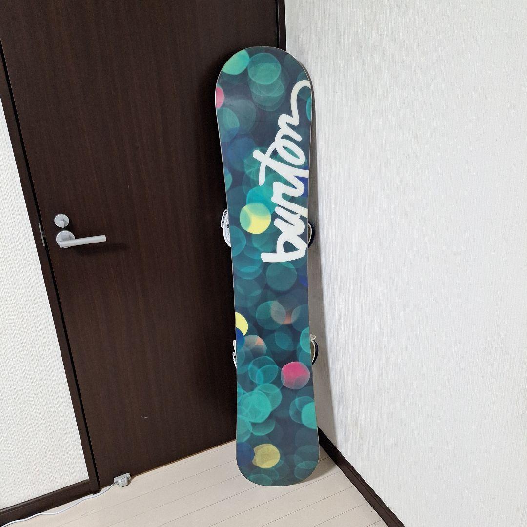 スノーボードセット　バートン、フェザー144センチ　ビンディング付き