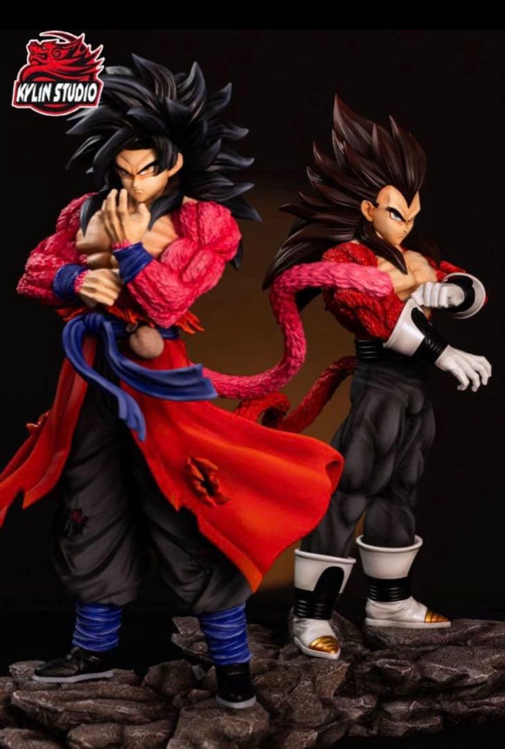 ドラゴンボール　KYLIN STUDIO 悟空 ベジータ ガレージキット　2体