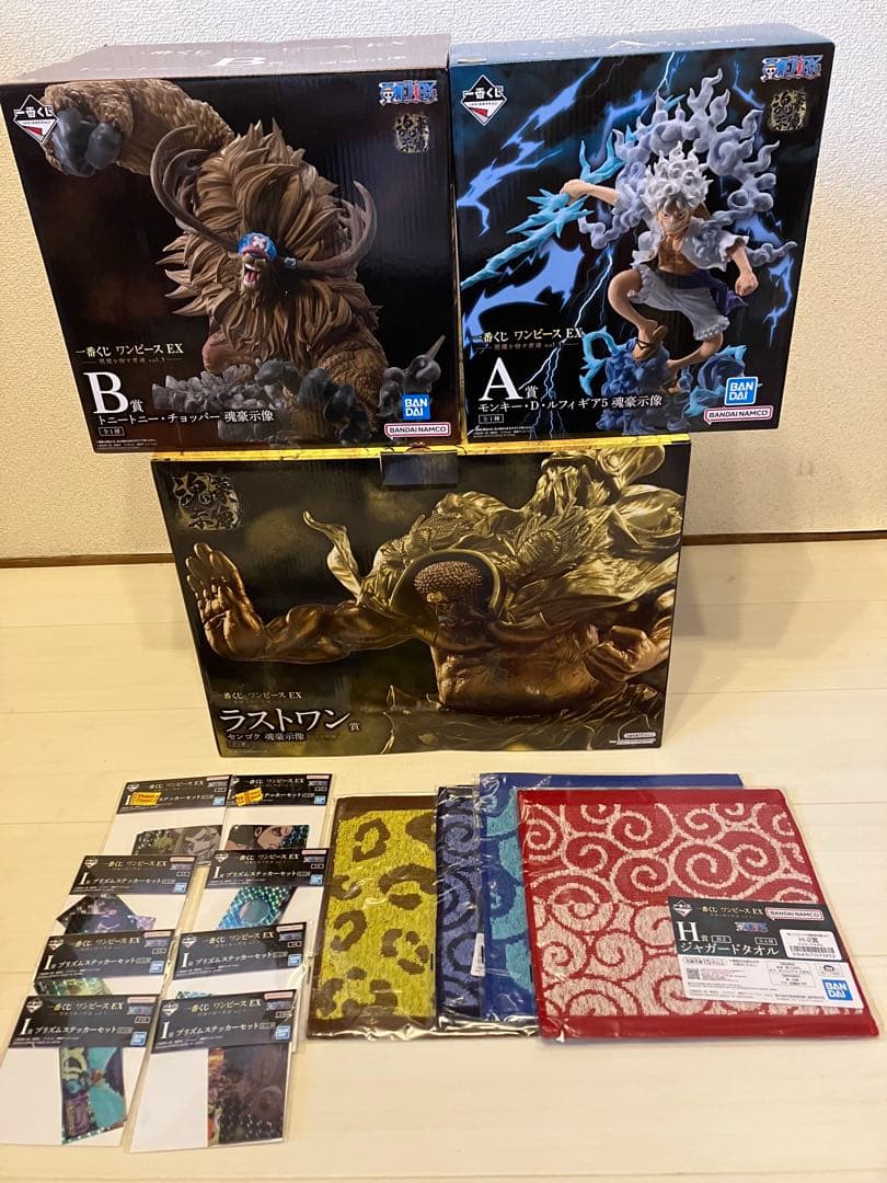 一番くじ ワンピース EX 悪魔を宿す者達 A賞　B賞ラストワン　セット