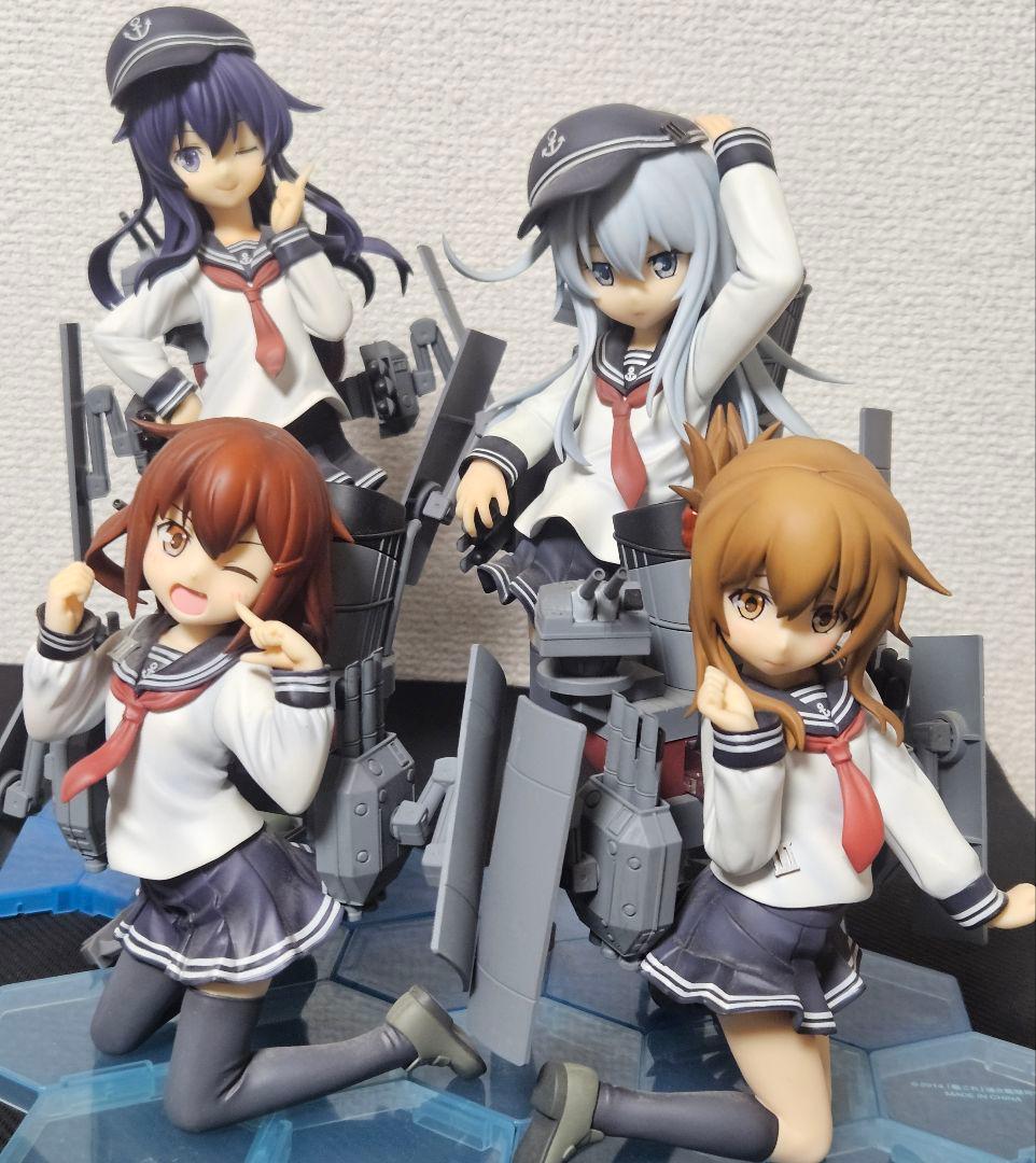 艦これ コトブキヤ 第六駆逐隊 (暁、響、雷、電) フィギュア セット(箱無し)