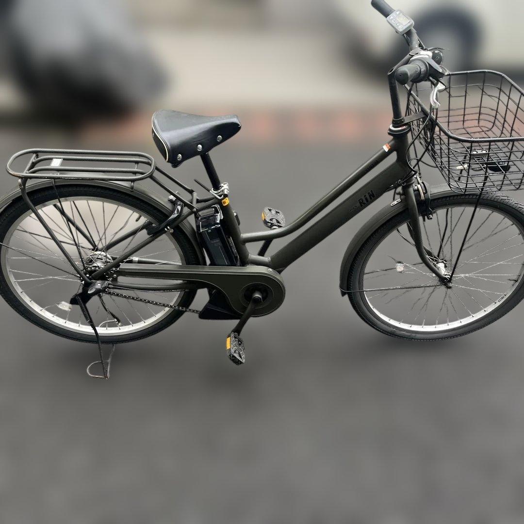 ヤマハ電動自転車RIN マットオリーブ色　良好です