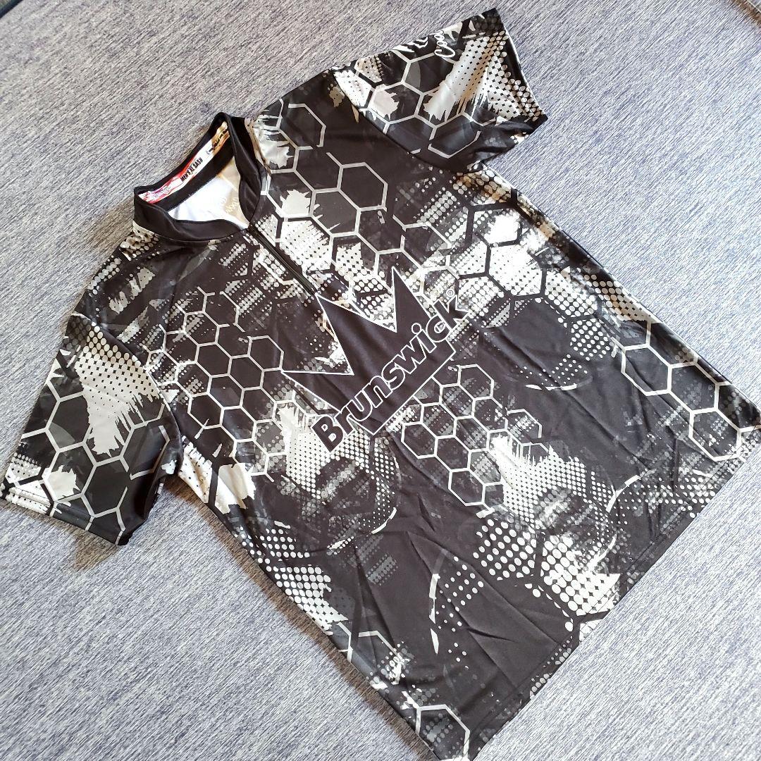 【日本未発売】ボウリングウェア　Brunswick　日本サイズ2XL　ブラック