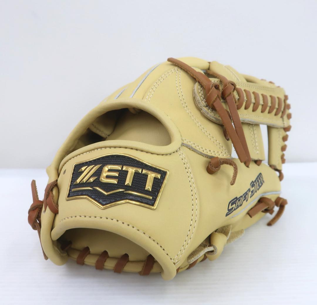 美品 ZETT 軟式グローブ ステアシリーズ オールラウンド用 右投げ用【G】.
