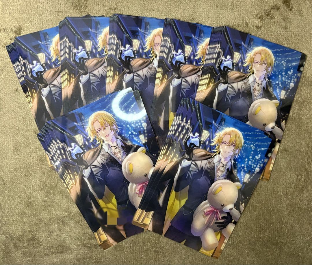 にじさんじEN ルカカネシロ ホワイトデー クリアカード 61枚 まとめ売り