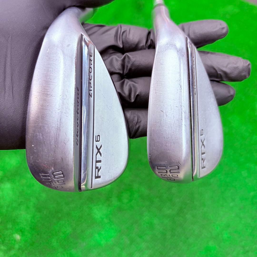 クリーブランド RTX6 zipcore ウェッジ セット　52.58 MID