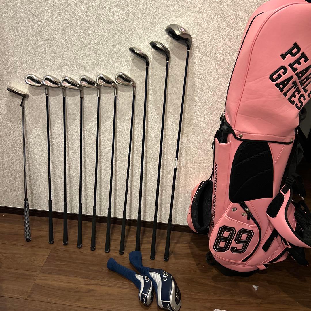 ゼクシオ4 レディース　10本　右利き　パーリーゲイツ　ゴルフセット