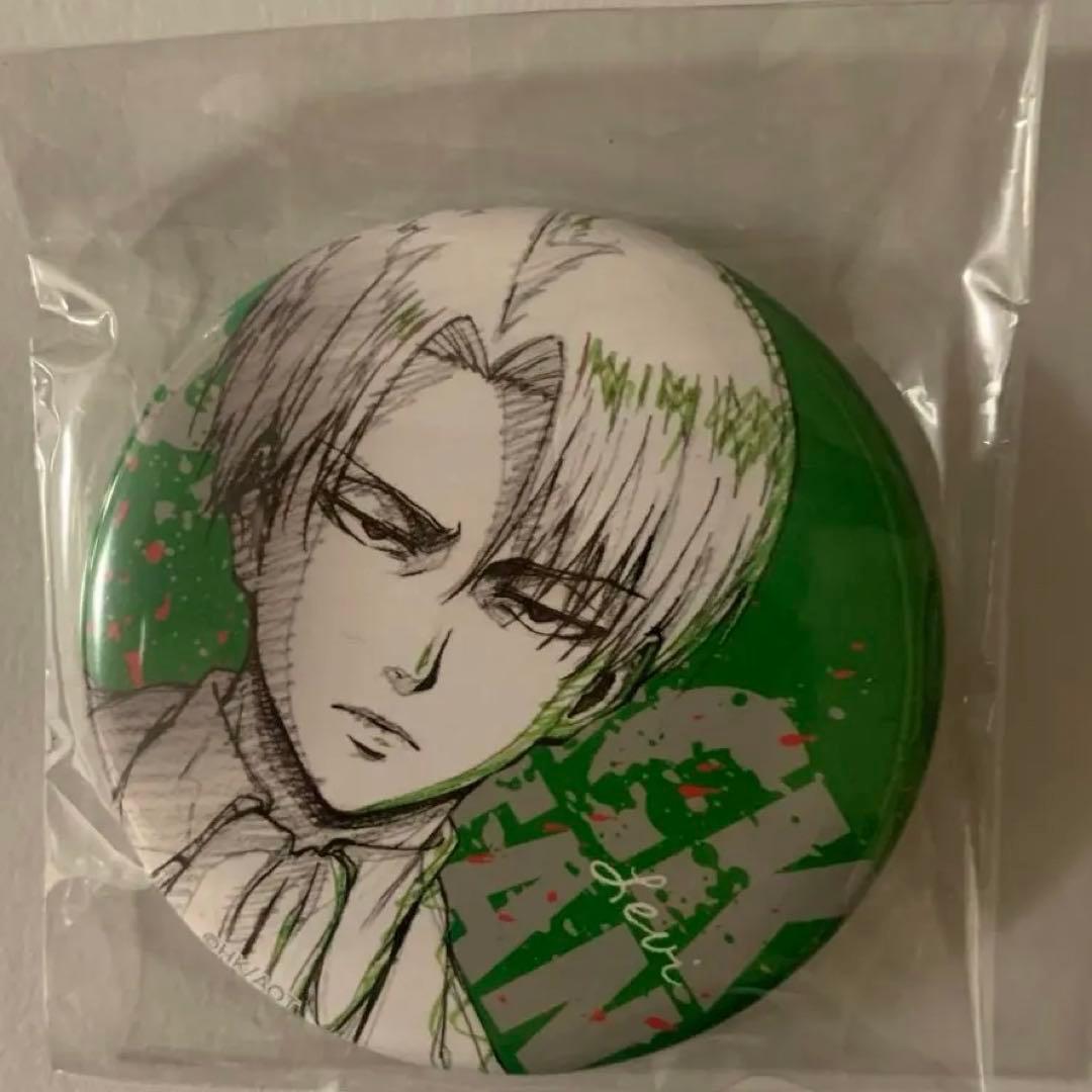 進撃の巨人 リヴァイ wit 缶バッジセット IGストア