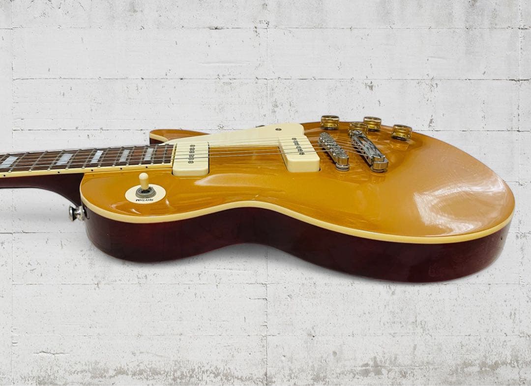 （美品）Epiphone 1956 Les Paul Gold Top P90
