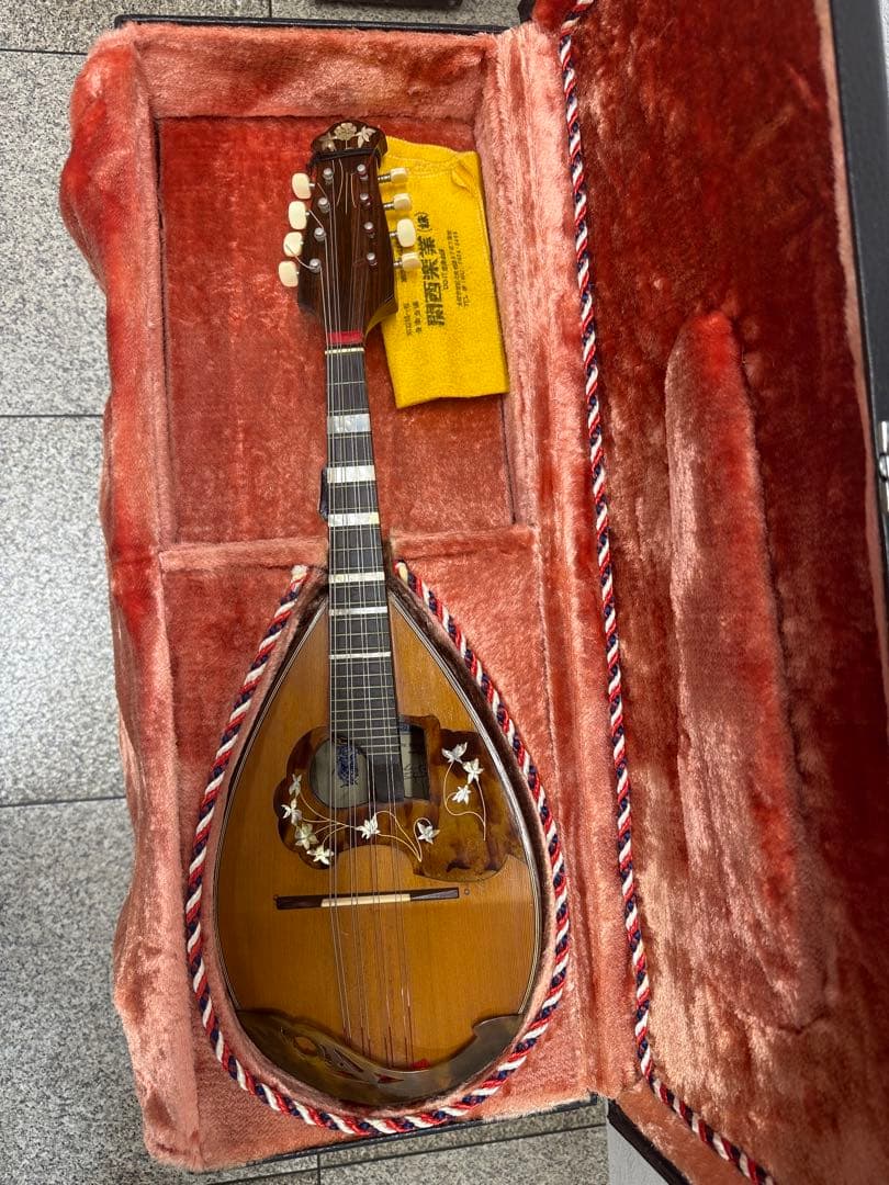 マンドリン カラーチェ ヴィンテージ1976年製造 本体 ケース付 希少 状態良