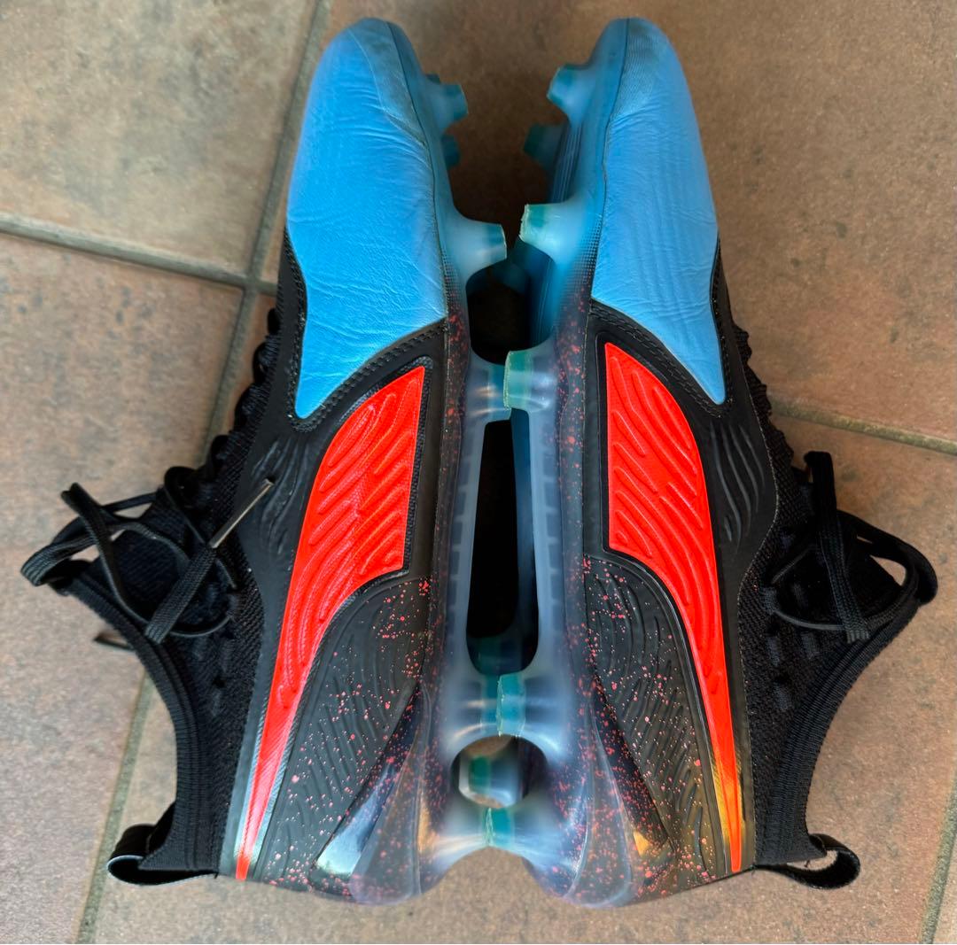 希少　PUMA プーマ プーマワン 19.1 FG/AGブルー×レッド　28