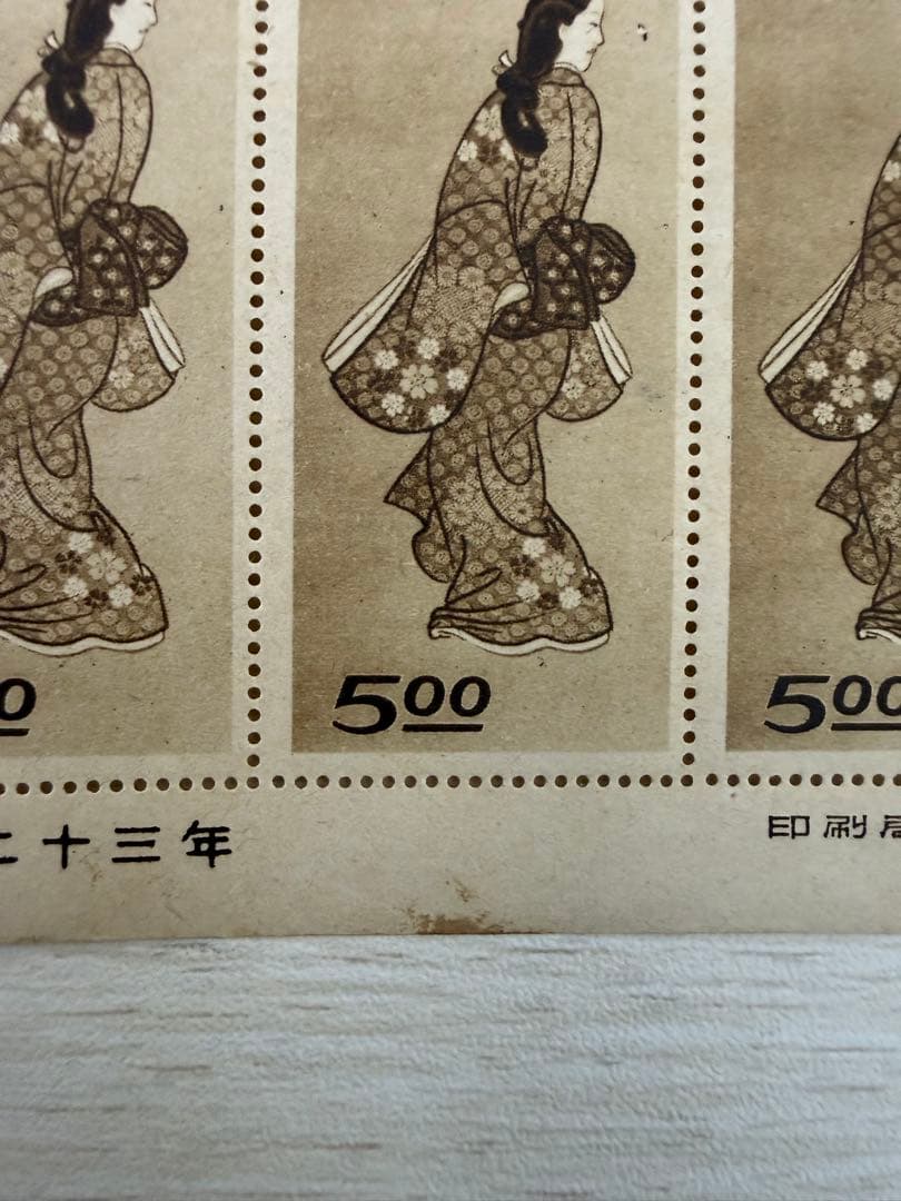 昭和二十三年 見返り美人　シート