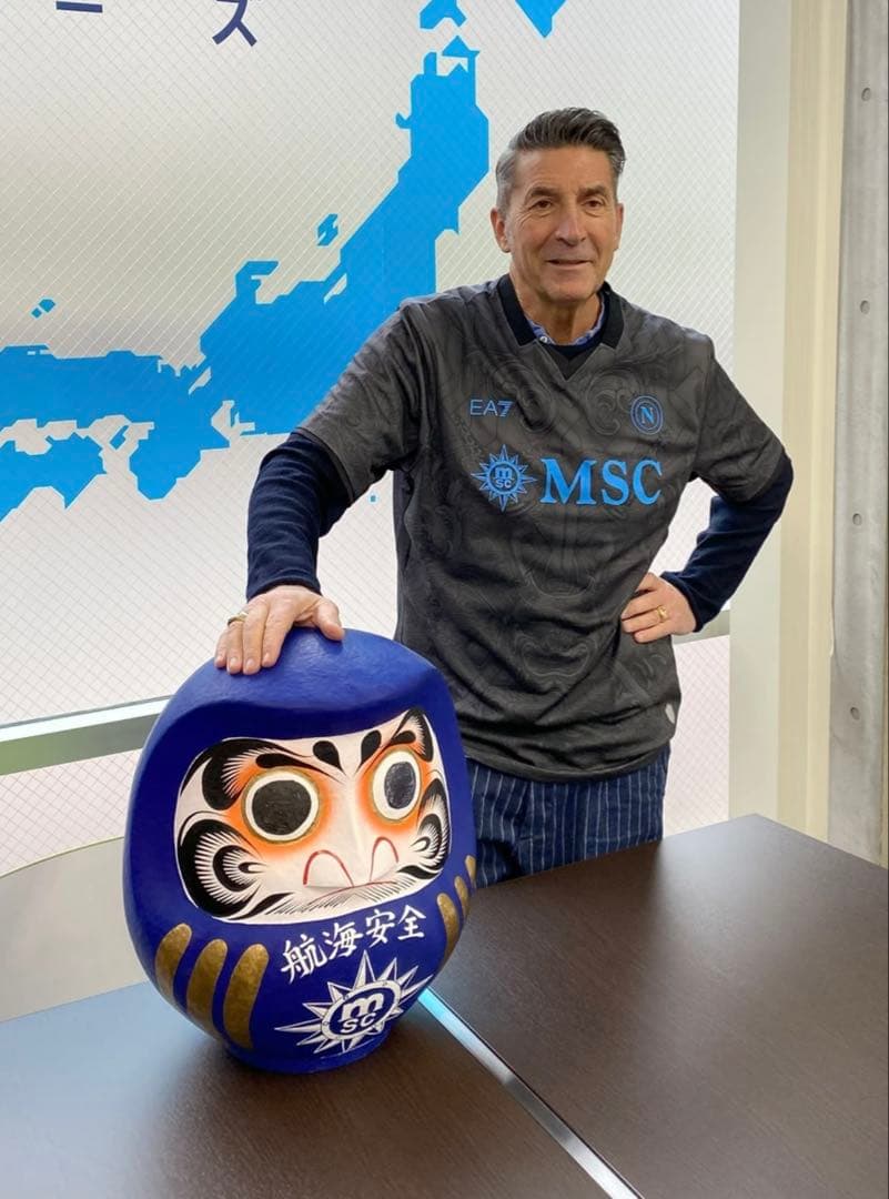 特別価格 正規品 24/25 ナポリ EA7 3rd ユニフォームLサイズ