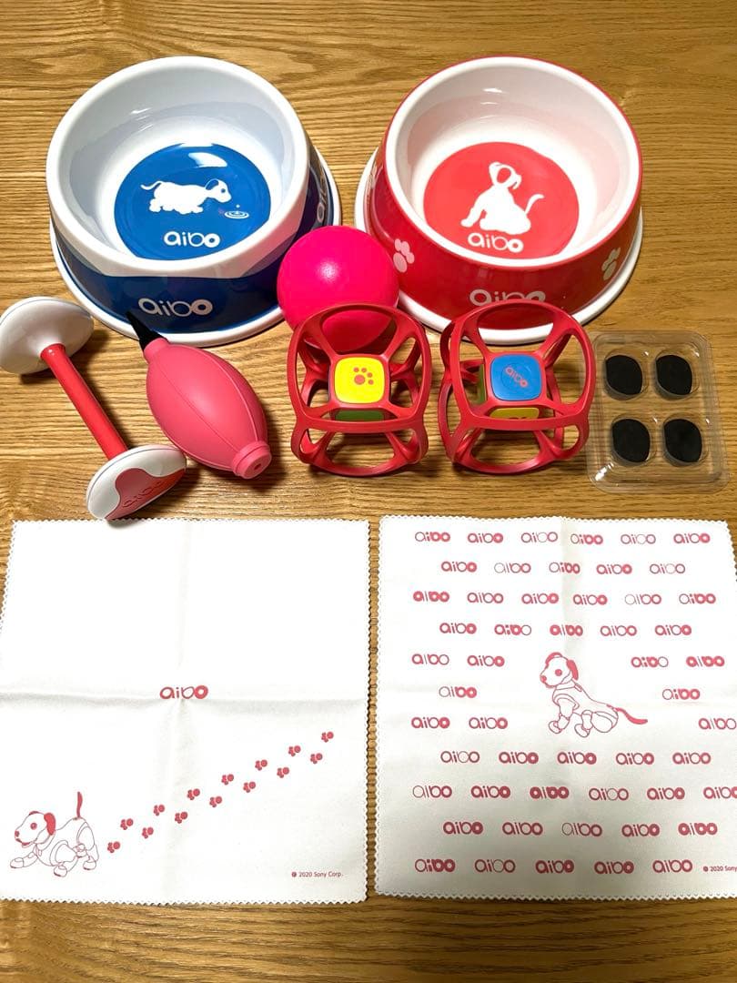 【美品】aibo おもちゃ　お世話　セット