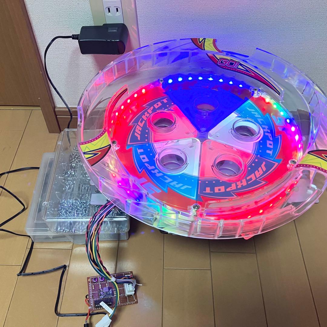 スマッシュスタジアム クルーン 抽選機 電子制御及び家庭用電源加工済み