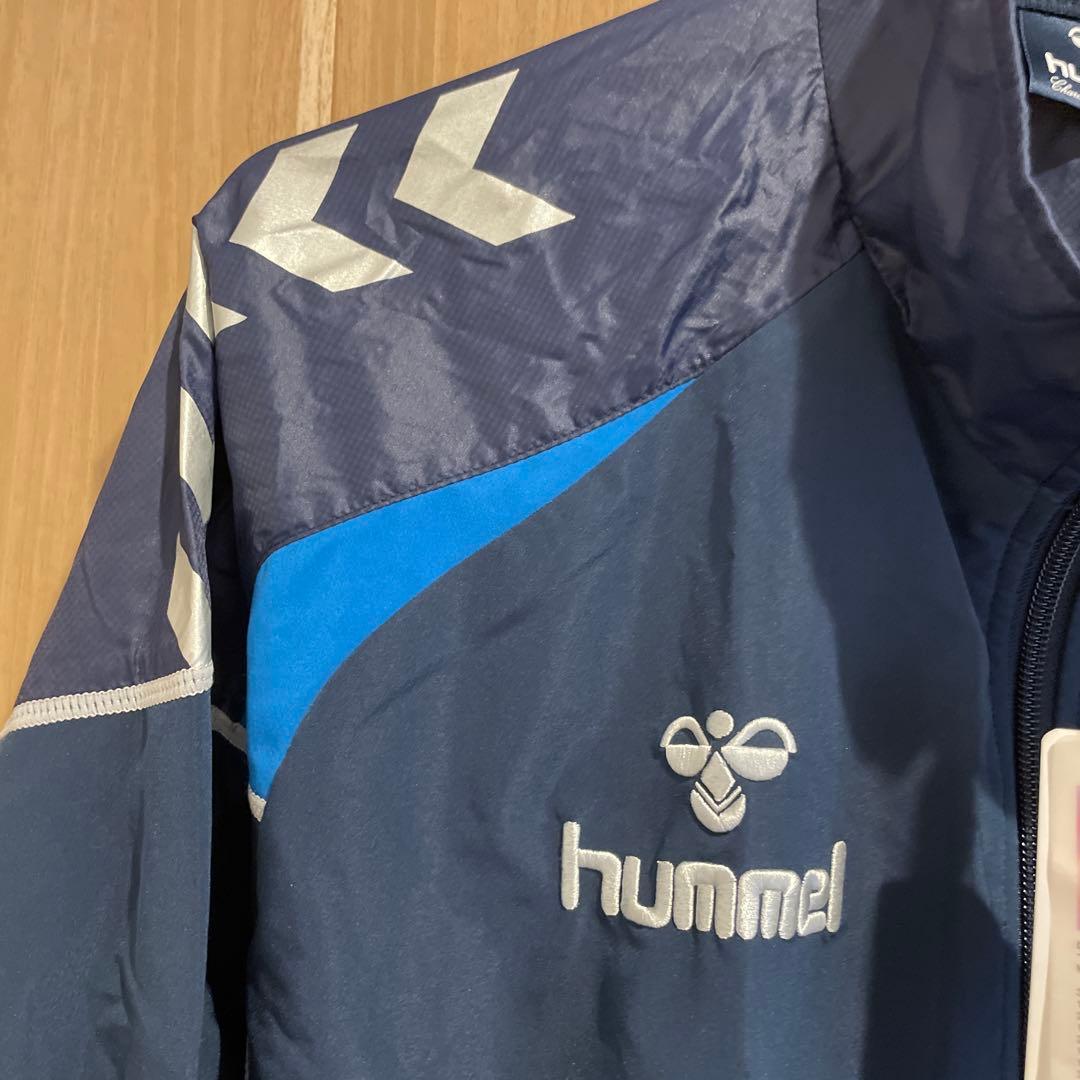 ホ　hummel ネイビーウィンドブレーカー