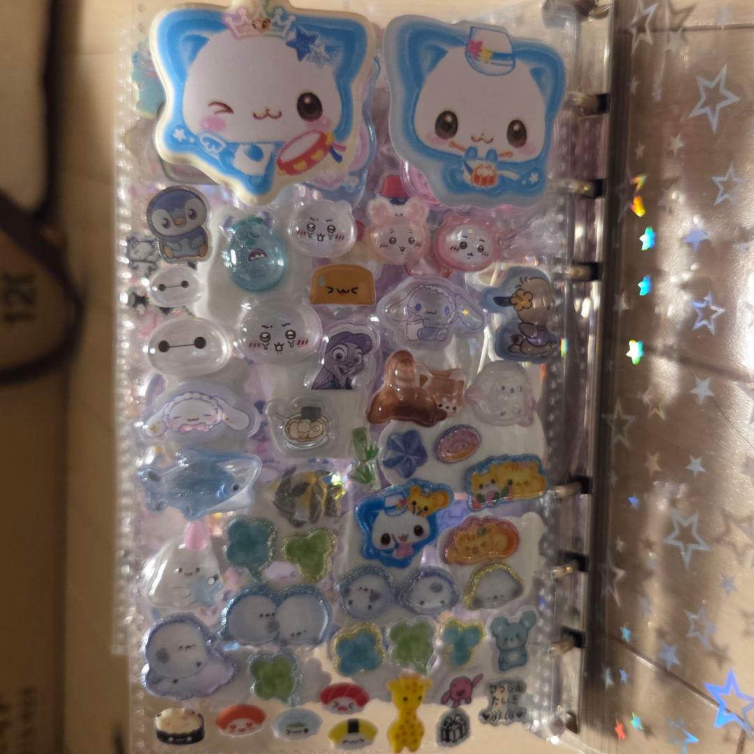 8割正規品 A6大きめシール帳 完成品 大盛り