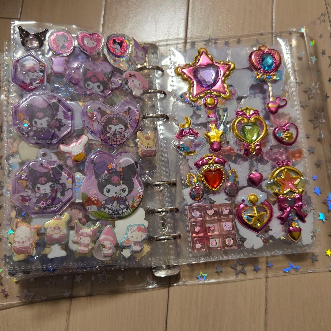 8割正規品 A6大きめシール帳 完成品 大盛り