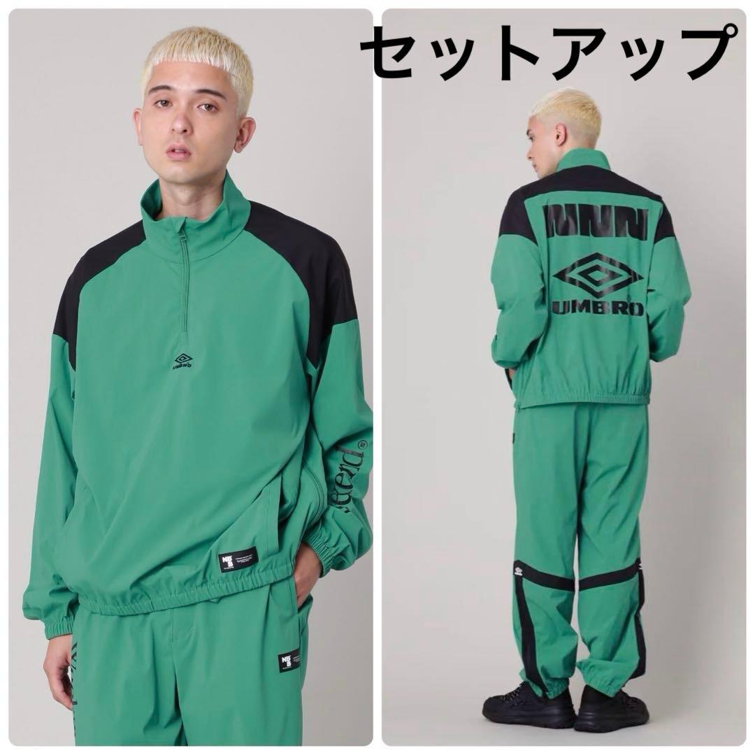 美品 UMBRO NBB セットアップ ピステジャケット ウォームアップ パンツ