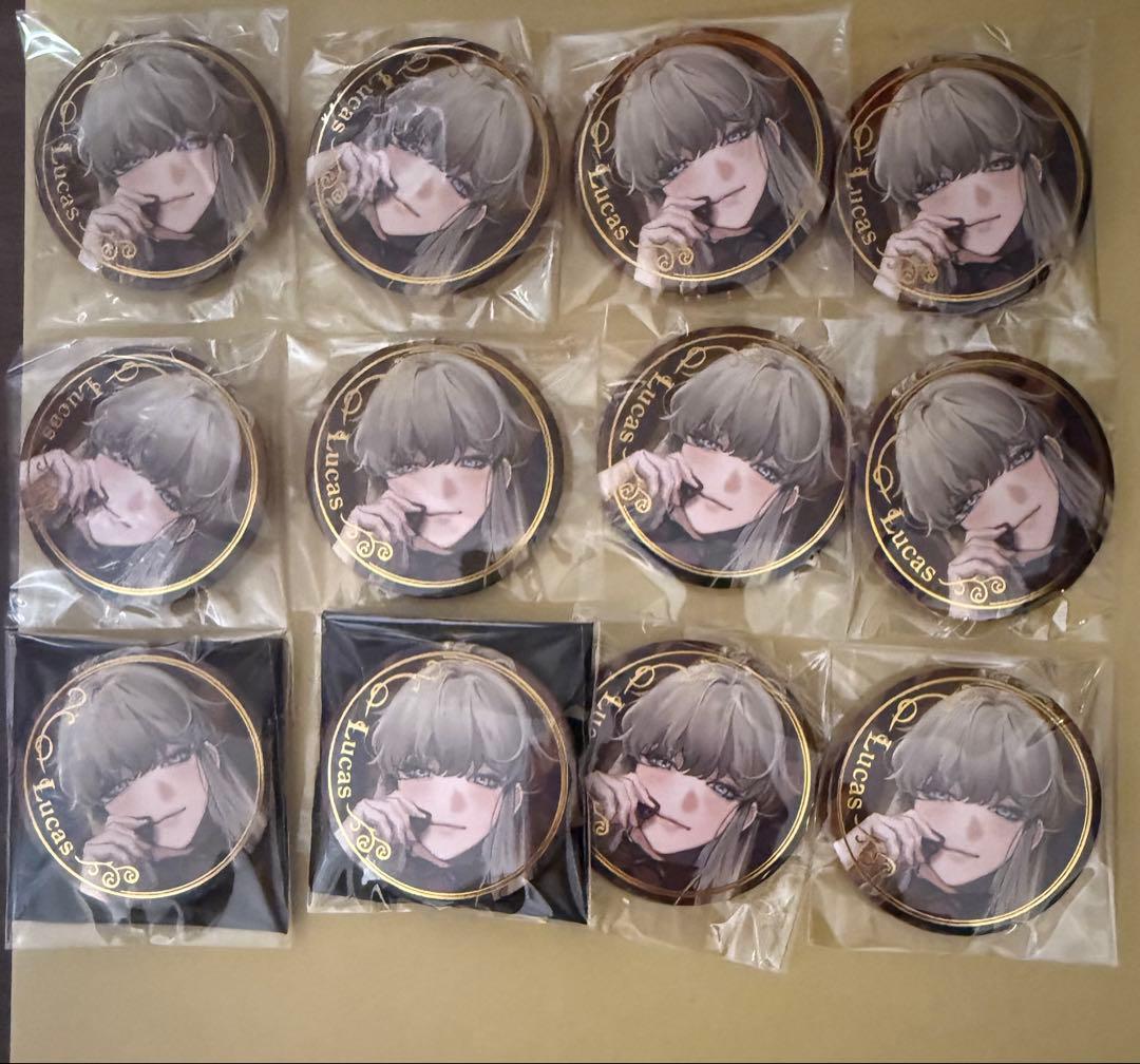 終ヴィル　バレンタイン　缶バッジ　リュカ　12点