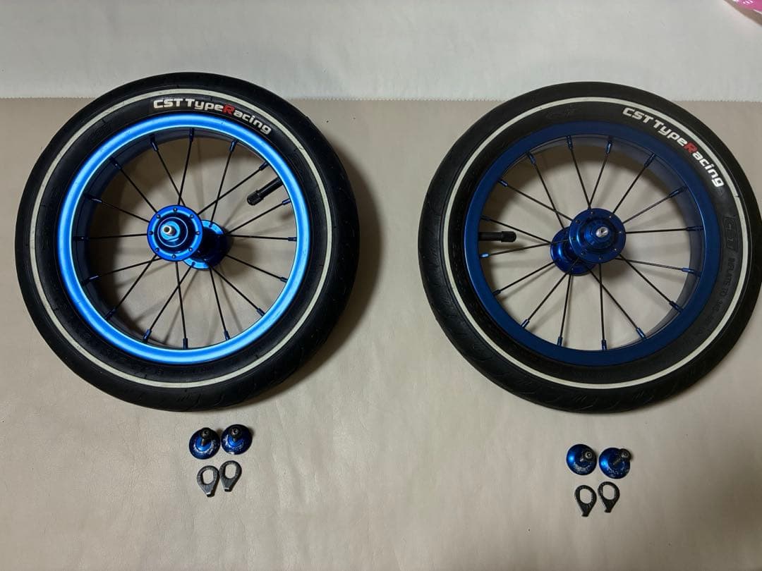 DADDYLAB X-WHEELPRO ブルー (タイヤ付、ベアリング交換済)