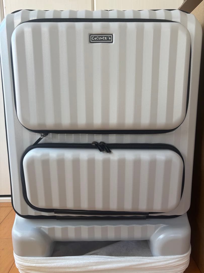 COCOnte ペットキャリー　ライトグレー